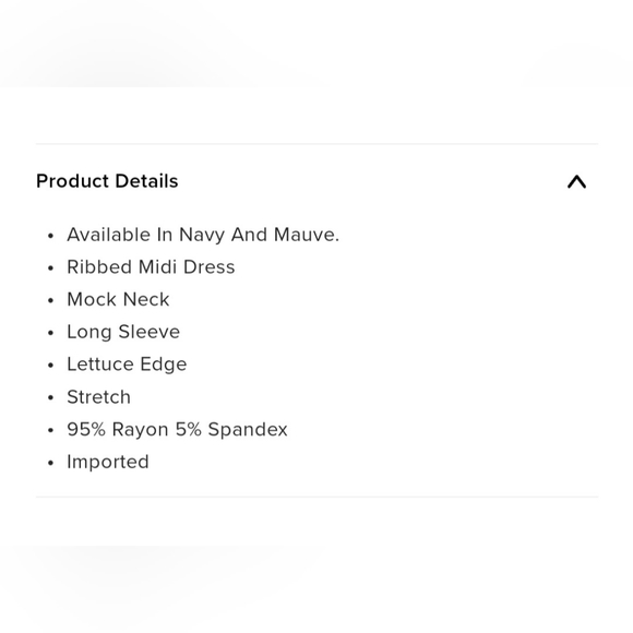 🟥Large Navy Blue Long Sleeve Midi - Picture 2 of 5